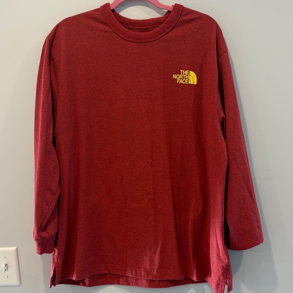 The North Face Tops - The North Face Maroon Long Sleeve Tee